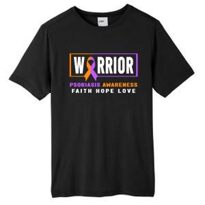 Psoriasis Warrior Gift Psoriasis Awareness Great Gift Tall Fusion ChromaSoft Performance T-Shirt