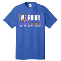 Psoriasis Warrior Gift Psoriasis Awareness Great Gift Tall T-Shirt