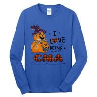 Pumpkin Witch Hats Snow I Love Beings A Cma Halloween Cute Gift Tall Long Sleeve T-Shirt