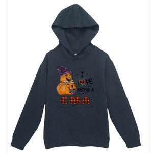 Pumpkin Witch Hats Snow I Love Beings A Cma Halloween Cute Gift Urban Pullover Hoodie