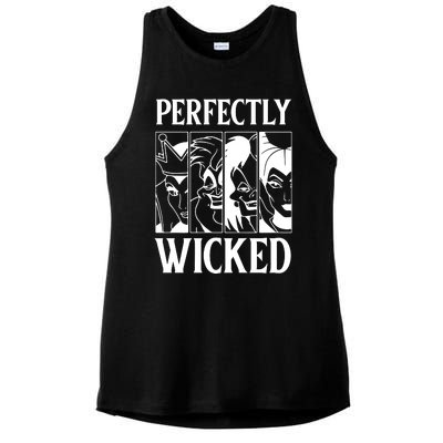 Perfectly Wicked Halloween Womens Halloween Witch Ladies PosiCharge Tri-Blend Wicking Tank