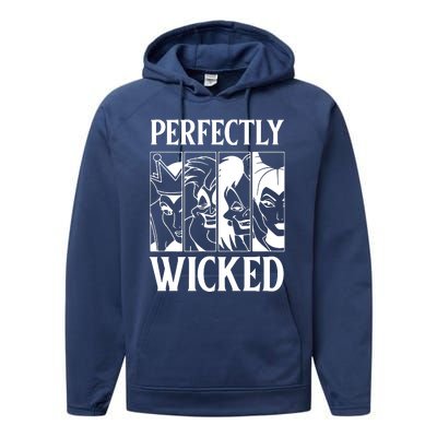 Perfectly Wicked Halloween Womens Halloween Witch Performance Fleece Hoodie