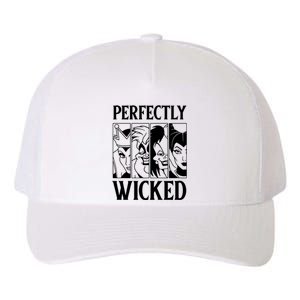 Perfectly Wicked Halloween Womens Halloween Witch Yupoong Adult 5-Panel Trucker Hat