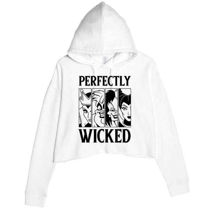 Perfectly Wicked Halloween Womens Halloween Witch Crop Fleece Hoodie