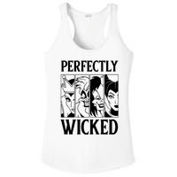 Perfectly Wicked Halloween Womens Halloween Witch Ladies PosiCharge Competitor Racerback Tank