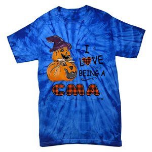 Pumpkin Witch Hats Snow I Love Beings A Cma Halloween Gift Tie-Dye T-Shirt