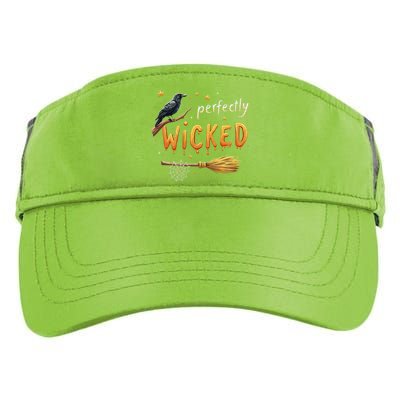 Perfectly Wicked Halloween Women Witchy Women Adult Drive Performance Visor