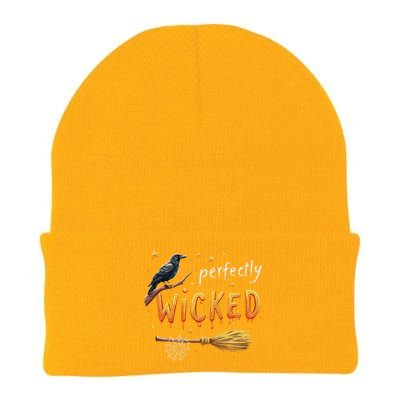 Perfectly Wicked Halloween Women Witchy Women Knit Cap Winter Beanie