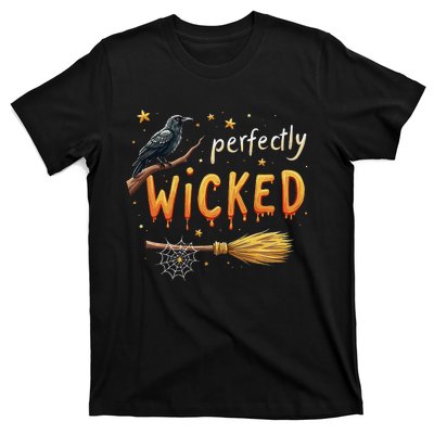 Perfectly Wicked Halloween Women Witchy Women T-Shirt