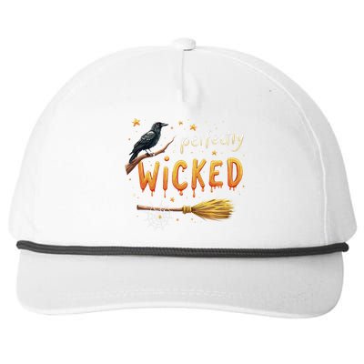 Perfectly Wicked Halloween Women Witchy Women Snapback Five-Panel Rope Hat