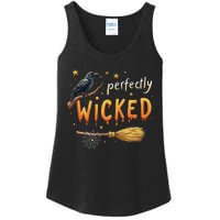 Perfectly Wicked Halloween Women Witchy Women Ladies Essential Tank