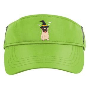 Pug Witch Halloween Dog Puppy Outfit Costume Trick Or Treat Adult Drive Performance Visor