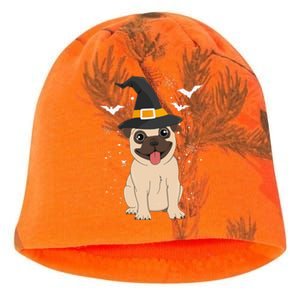 Pug Witch Halloween Dog Puppy Outfit Costume Trick Or Treat Kati - Camo Knit Beanie