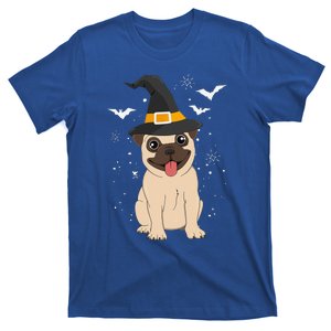 Pug Witch Halloween Dog Puppy Outfit Costume Trick Or Treat T-Shirt