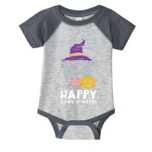 Pitbull Witch Happy Howl O Ween Pumpkin Halloween Pittie Dog Infant Baby Jersey Bodysuit