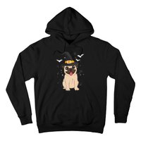 Pug Witch Halloween Dog Puppy Outfit Costume Trick Or Treat Hoodie