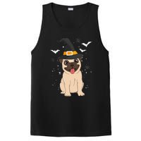 Pug Witch Halloween Dog Puppy Outfit Costume Trick Or Treat PosiCharge Competitor Tank