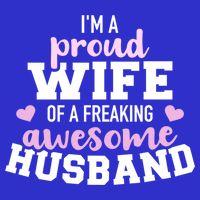 Proud Wife Husband Wedding Anniversary Great Gift 16 in Basic Backpack