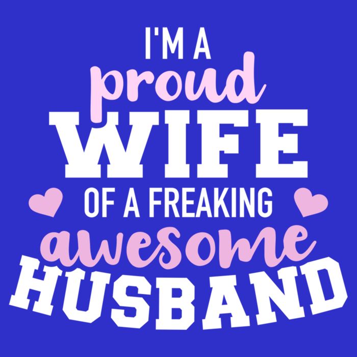 Proud Wife Husband Wedding Anniversary Great Gift 16 in Basic Backpack