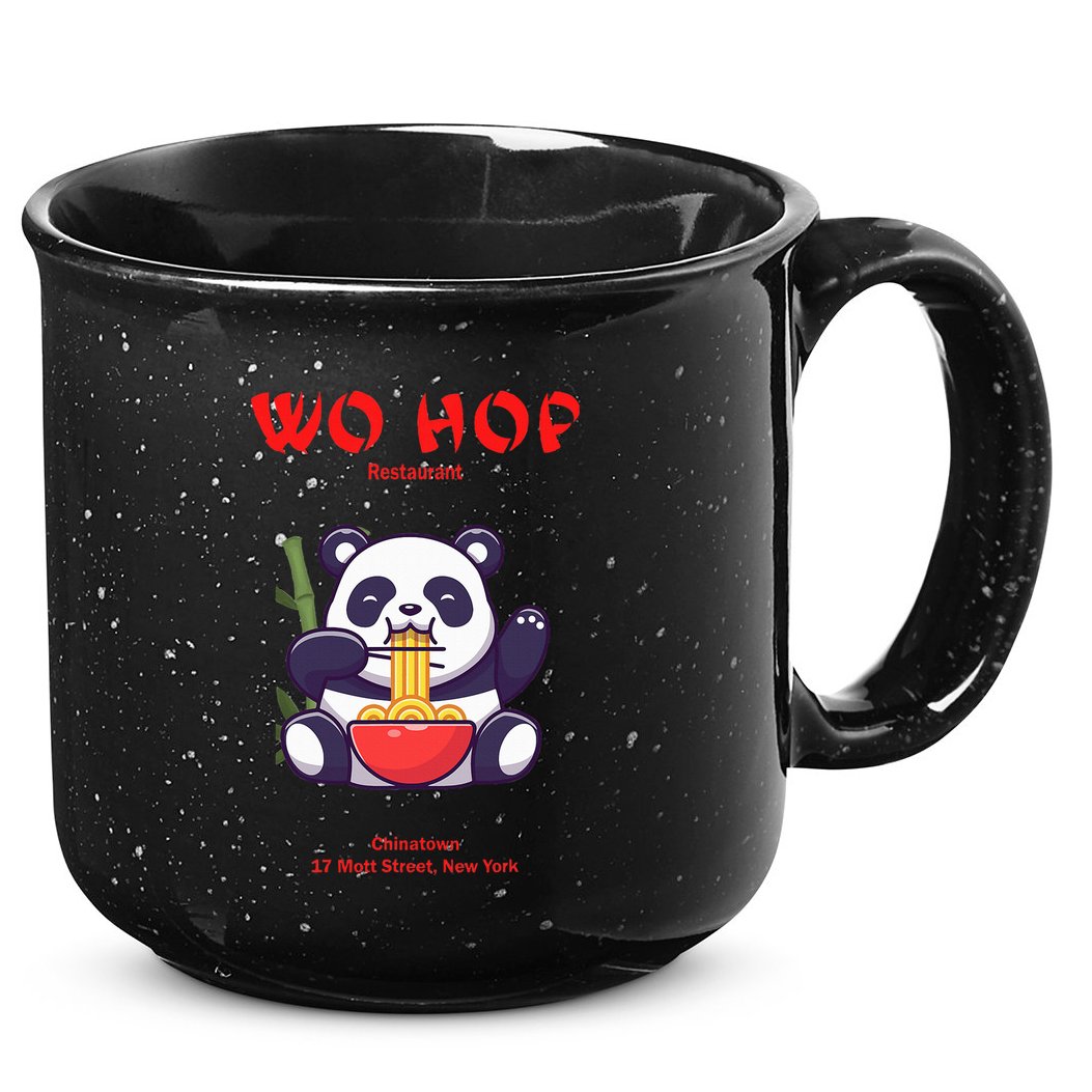 Panda Wo Hop Restaurant Best Bear 15oz Campfire Ceramic Mug