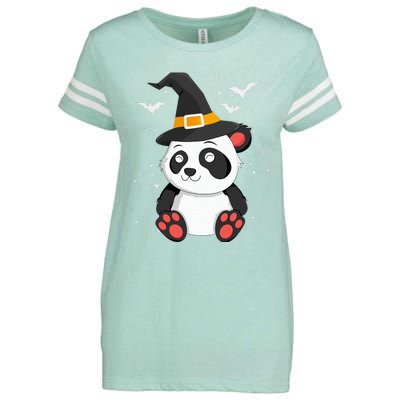 Panda Witch Halloween Bear China Animal Outfit Costume Enza Ladies Jersey Football T-Shirt