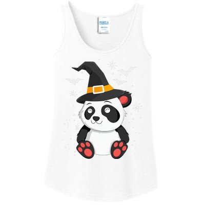 Panda Witch Halloween Bear China Animal Outfit Costume Ladies Essential Tank