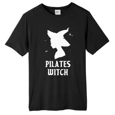 Pilates Witch Instructor Spooky Vibes Gym Halloween Costume Tall Fusion ChromaSoft Performance T-Shirt