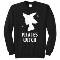 Pilates Witch Instructor Spooky Vibes Gym Halloween Costume Tall Sweatshirt