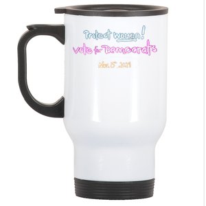 Protect Women! Kamala 2024. Election 2024 Stainless Steel Travel Mug