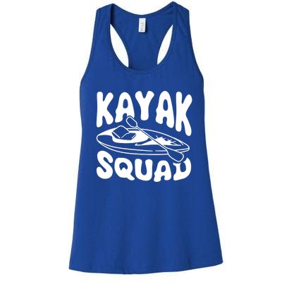 Paddling Whitewater Kayaking Canoe Kayak Gift Women's Racerback Tank