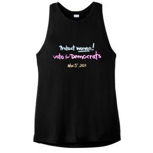 Protect Women! Kamala 2024. Election 2024 Ladies PosiCharge Tri-Blend Wicking Tank