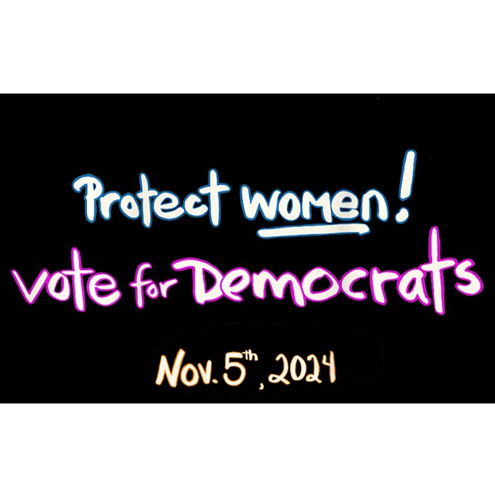 Protect Women! Kamala 2024. Election 2024 Bumper Sticker