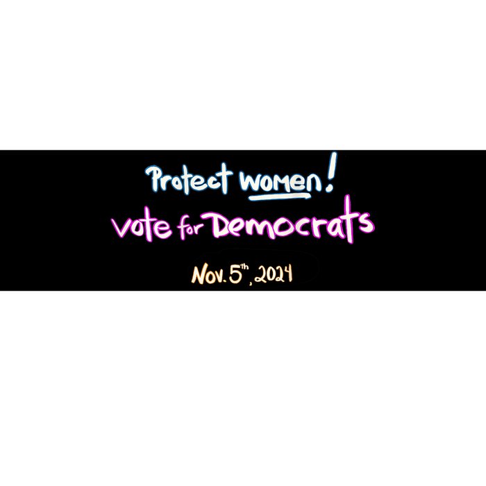 Protect Women! Kamala 2024. Election 2024 Bumper Sticker