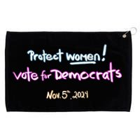 Protect Women! Kamala 2024. Election 2024 Grommeted Golf Towel