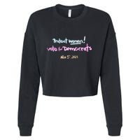 Protect Women! Kamala 2024. Election 2024 Cropped Pullover Crew