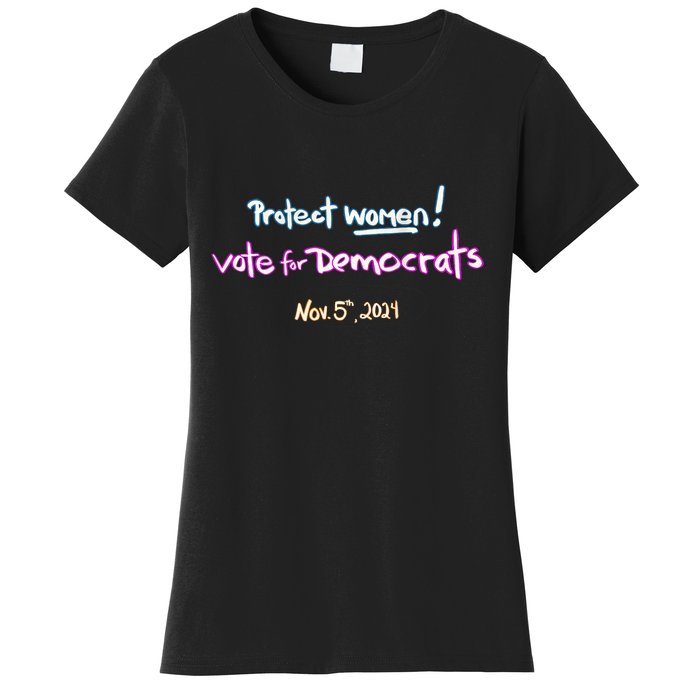 Protect Women! Kamala 2024. Election 2024 Women's T-Shirt