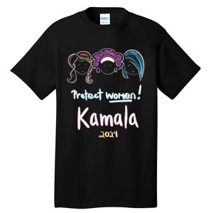 Protect Women Kamala 2024 Election Tall T-Shirt