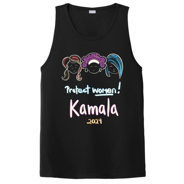 Protect Women Kamala 2024 Election PosiCharge Competitor Tank