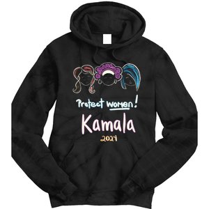 Protect Women Kamala 2024 Election Tie Dye Hoodie