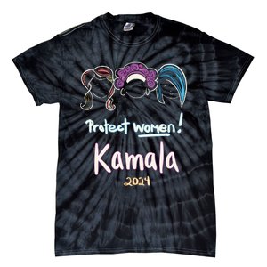 Protect Women Kamala 2024 Election Tie-Dye T-Shirt