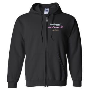 Protect Women! Kamala 2024 Election Full Zip Hoodie