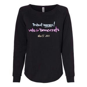 Protect Women! Kamala 2024 Vote Democrats Womens California Wash Sweatshirt