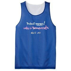 Protect Women! Kamala 2024 Vote Democrats Mesh Reversible Basketball Jersey Tank