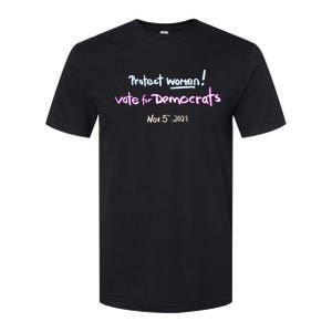 Protect Women! Kamala 2024 Vote Democrats Softstyle CVC T-Shirt