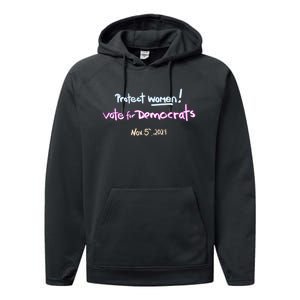 Protect Women! Kamala 2024 Election Performance Fleece Hoodie