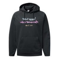 Protect Women! Kamala 2024 Election Performance Fleece Hoodie