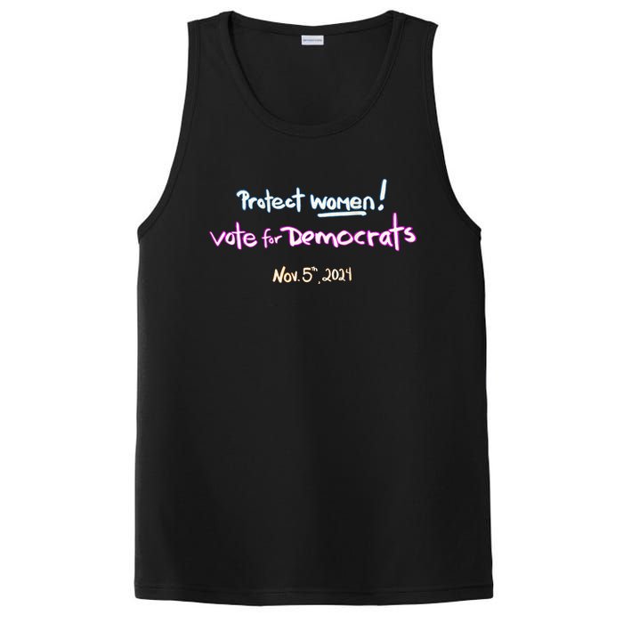 Protect Women! Kamala 2024 Election PosiCharge Competitor Tank