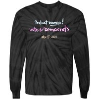 Protect Women! Kamala 2024 Election Tie-Dye Long Sleeve Shirt