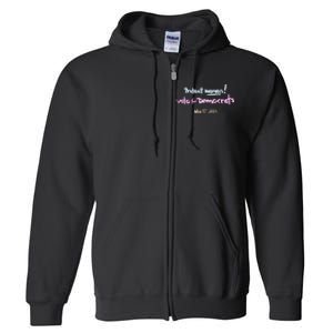 Protect Women! Kamala 2024 Election Full Zip Hoodie