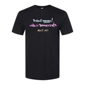 Protect Women! Kamala 2024 Election Softstyle CVC T-Shirt